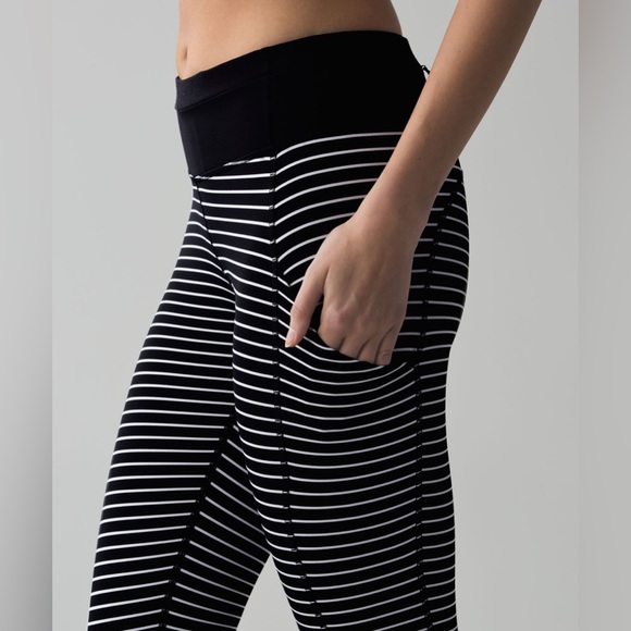 Lululemon Parallel Stripe Speed Tight + Tank - Picture 12 of 15